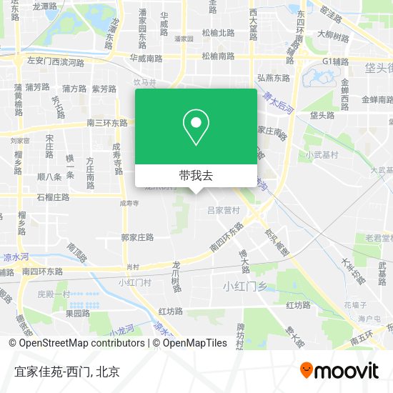 宜家佳苑-西门地图
