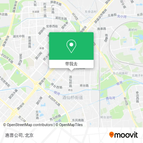 惠普公司地图