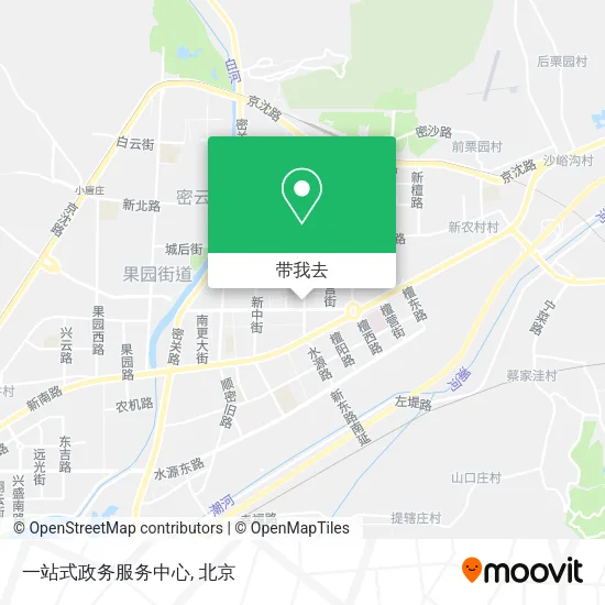 一站式政务服务中心地图