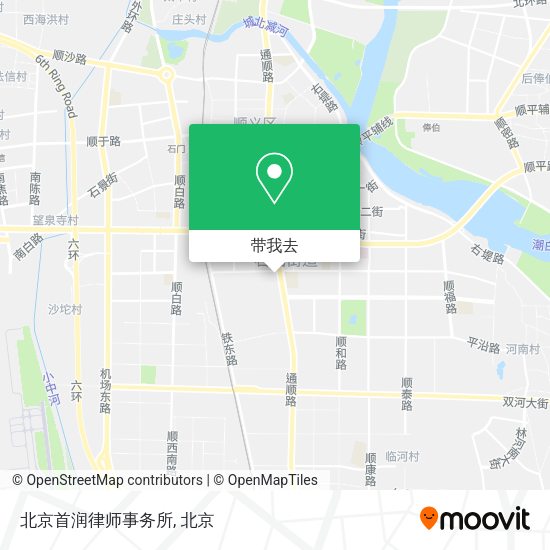 北京首润律师事务所地图