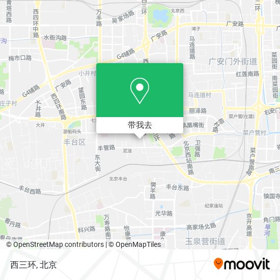 西三环地图