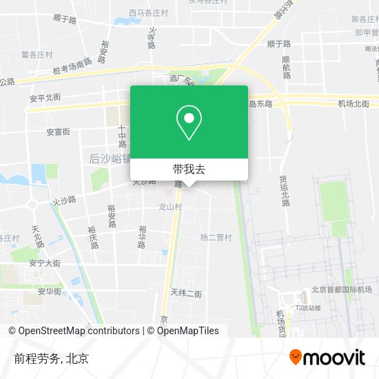 前程劳务地图
