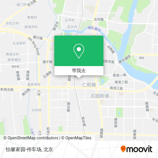 怡馨家园-停车场地图