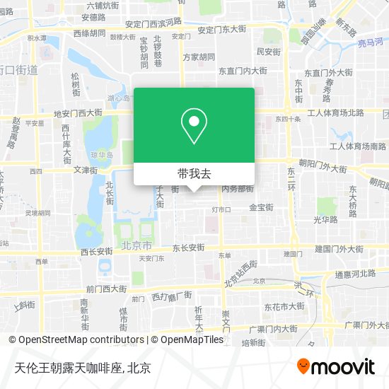 天伦王朝露天咖啡座地图