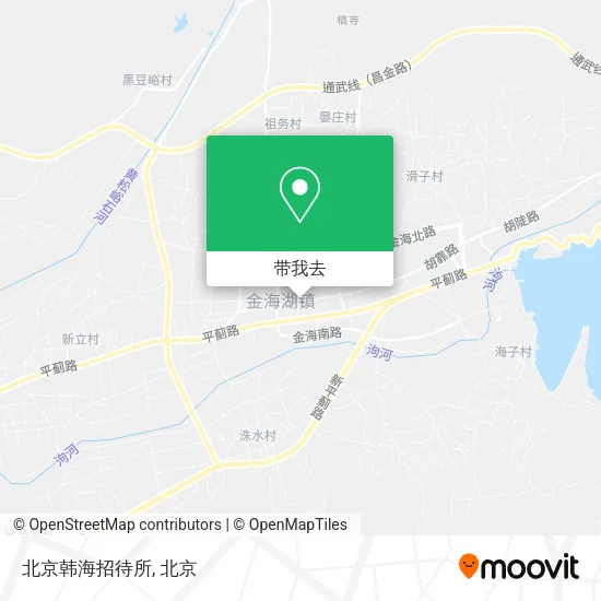 北京韩海招待所地图