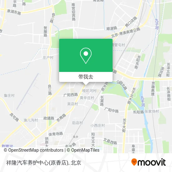 祥隆汽车养护中心(原香店)地图