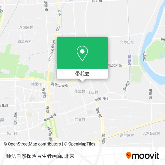 师法自然探险写生者画廊地图