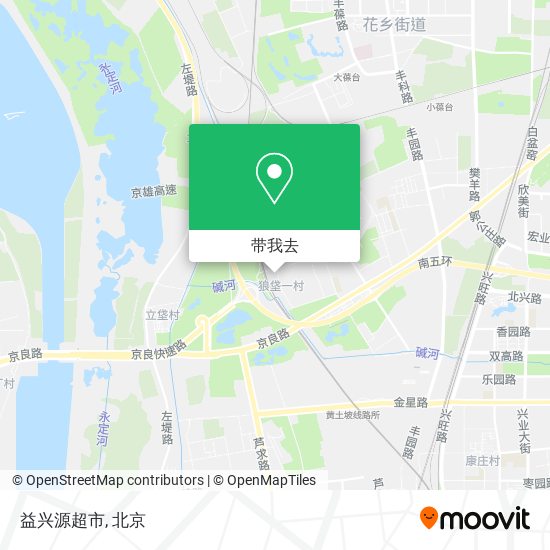 益兴源超市地图