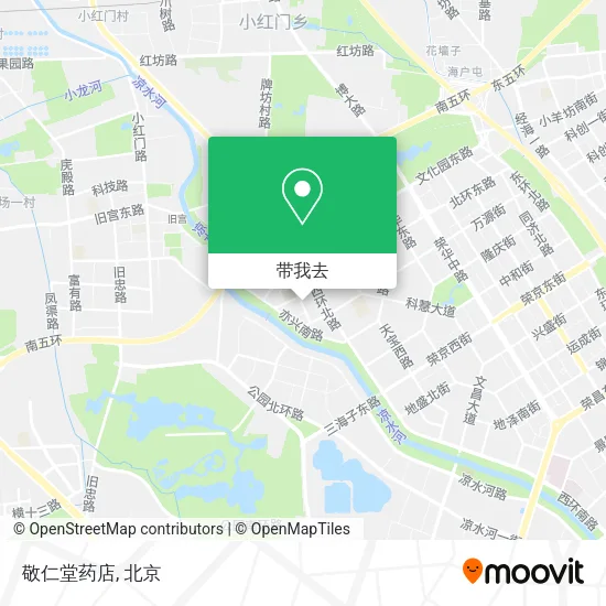 敬仁堂药店地图