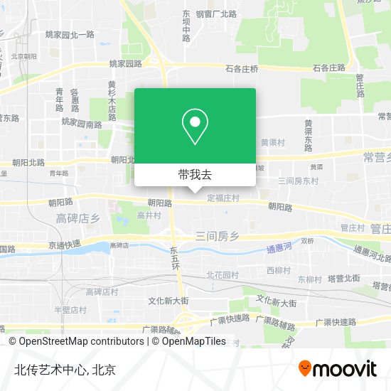 北传艺术中心地图