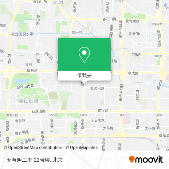 玉海园二里-22号楼地图