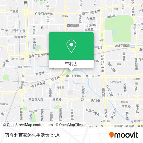 万客利百家悠惠生活馆地图