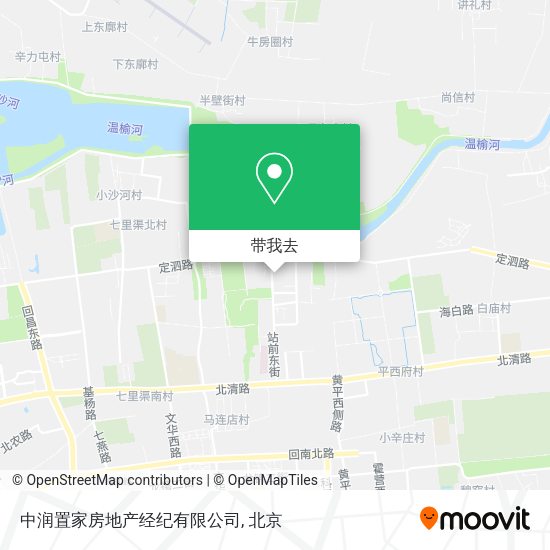 中润置家房地产经纪有限公司地图