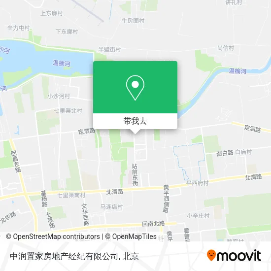 中润置家房地产经纪有限公司地图
