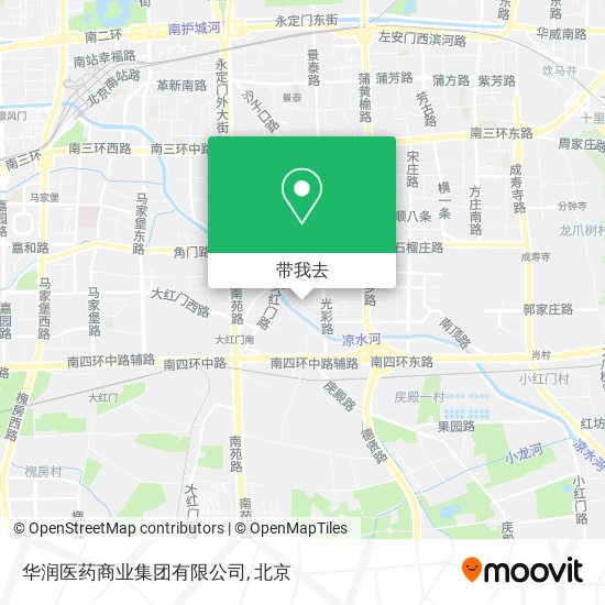华润医药商业集团有限公司地图