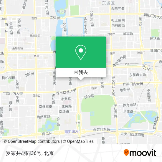罗家井胡同36号地图