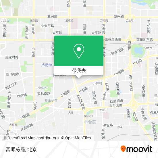 富顺冻品地图