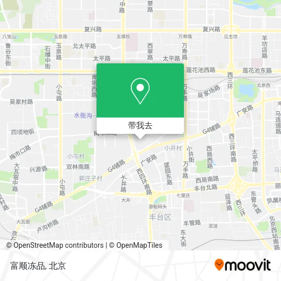 富顺冻品地图