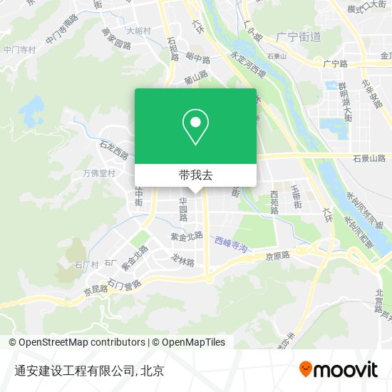 通安建设工程有限公司地图