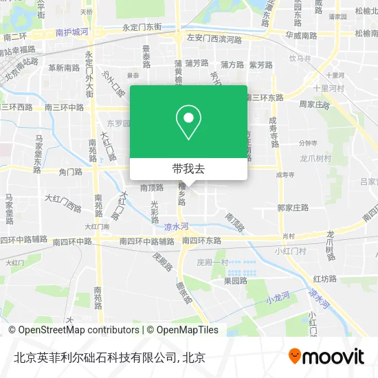北京英菲利尔础石科技有限公司地图