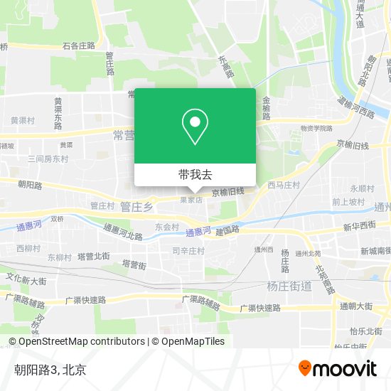 朝阳路3地图