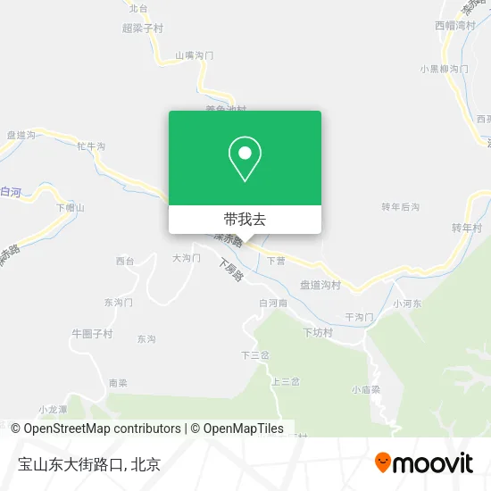 宝山东大街路口地图