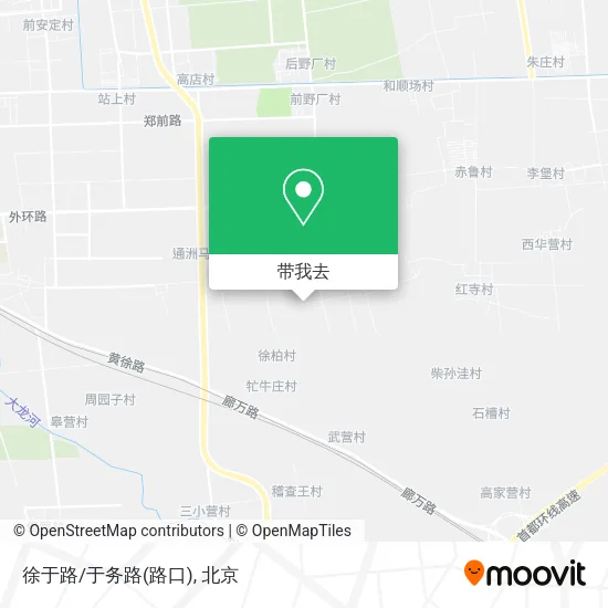 徐于路/于务路(路口)地图