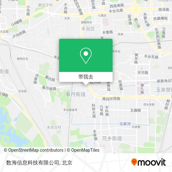 数海信息科技有限公司地图