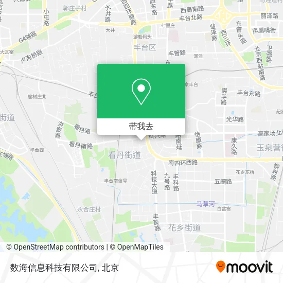 数海信息科技有限公司地图