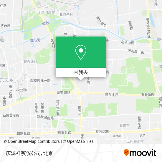 庆源祥殡仪公司地图