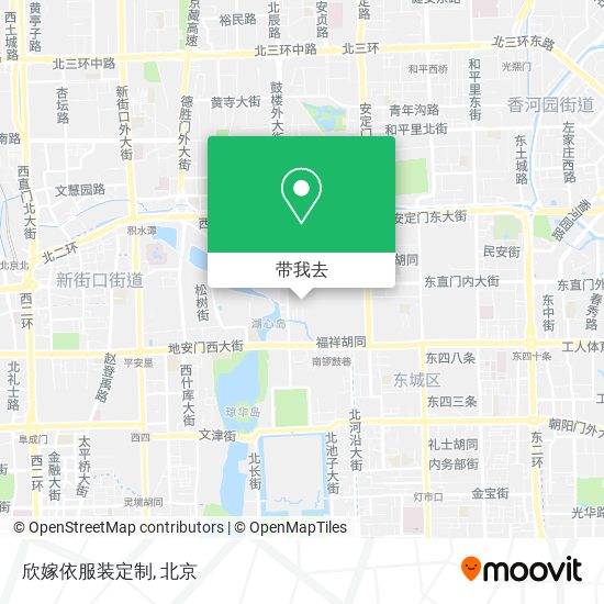 欣嫁依服装定制地图