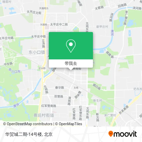 华贸城二期-14号楼地图