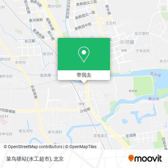 菜鸟驿站(水工超市)地图