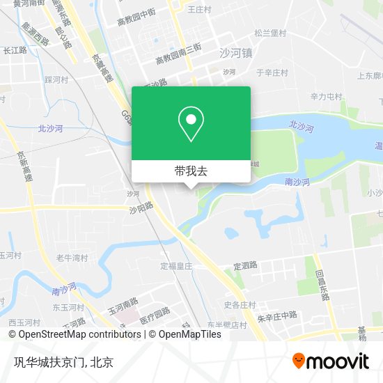 巩华城扶京门地图