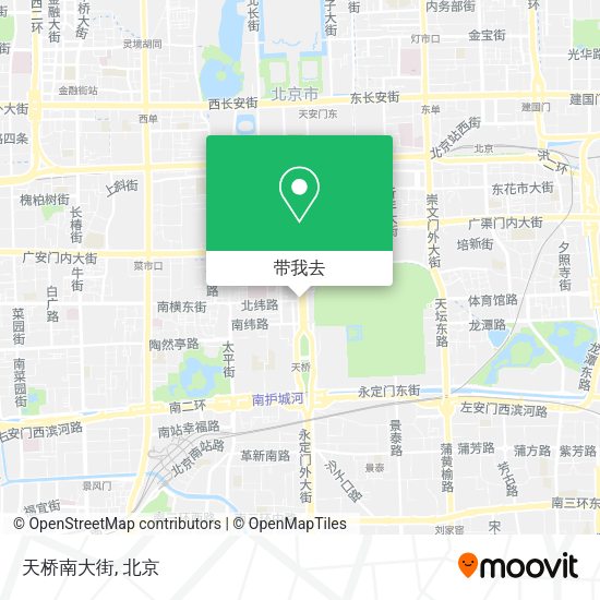 天桥南大街地图