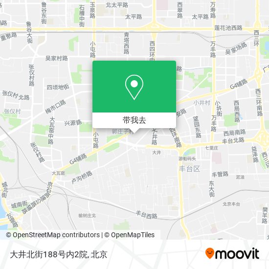 大井北街188号内2院地图