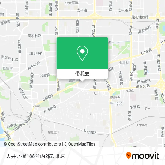 大井北街188号内2院地图