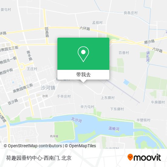 荷趣园垂钓中心-西南门地图