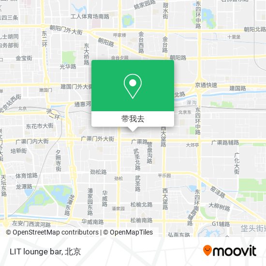 LIT lounge bar地图