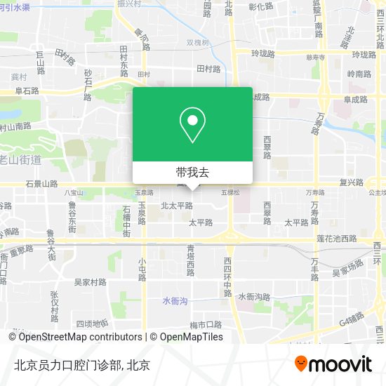 北京员力口腔门诊部地图