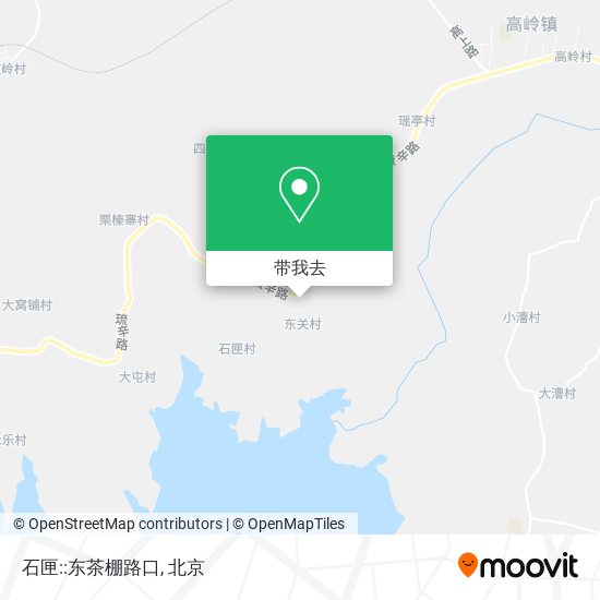 石匣::东茶棚路口地图