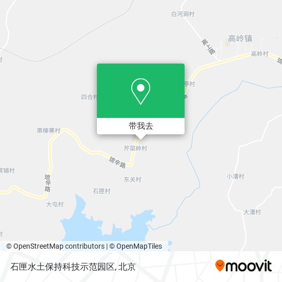 石匣水土保持科技示范园区地图