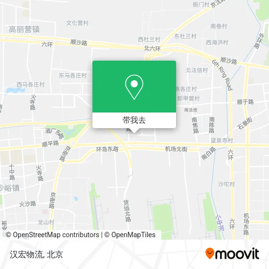 汉宏物流地图