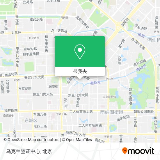 乌克兰签证中心地图