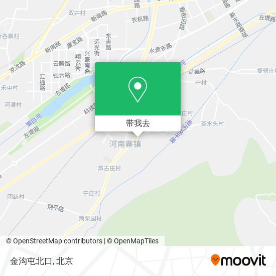 金沟屯北口地图