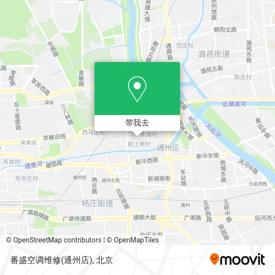 番盛空调维修(通州店)地图