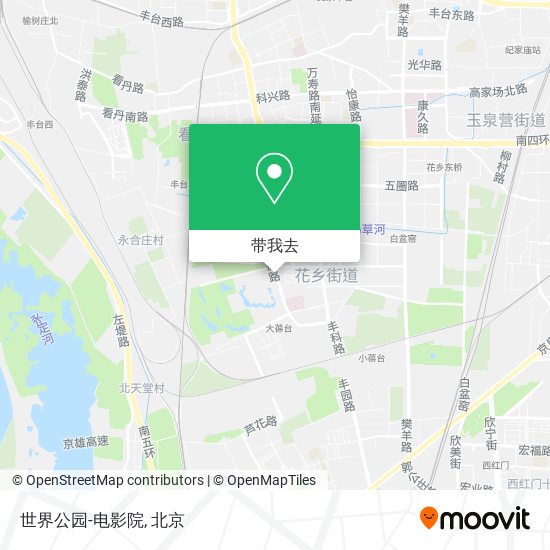 世界公园-电影院地图