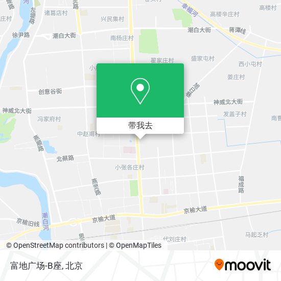 富地广场-B座地图