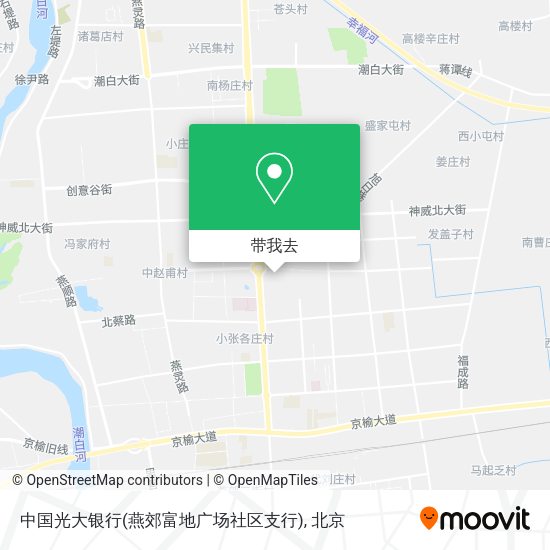 中国光大银行(燕郊富地广场社区支行)地图