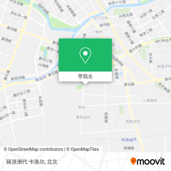 丽浪潮代·卡洛尔地图